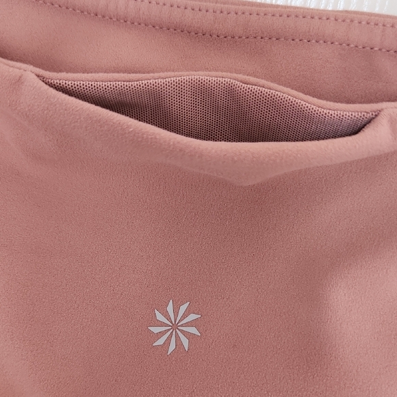 Athleta Ultra High Rise Elation 7/8 Tights - NWOT Dusty Rose - Picture 4 of 7